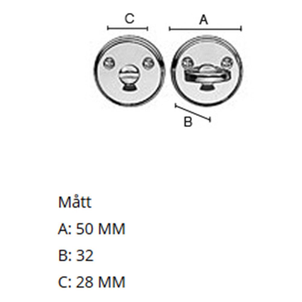 Snerill Beslagsboden B210A antík messing