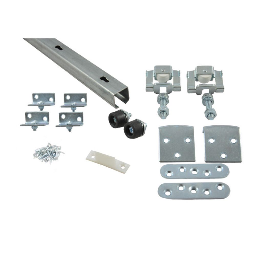 Rennihurðabraut 1850 mm hámark 40kg 91-120cm hurð gul sería 