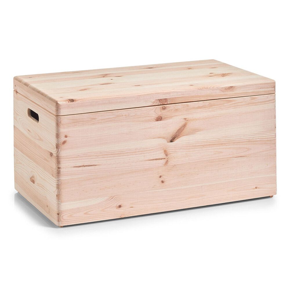 Trékassi með loki 60x40x24 cm