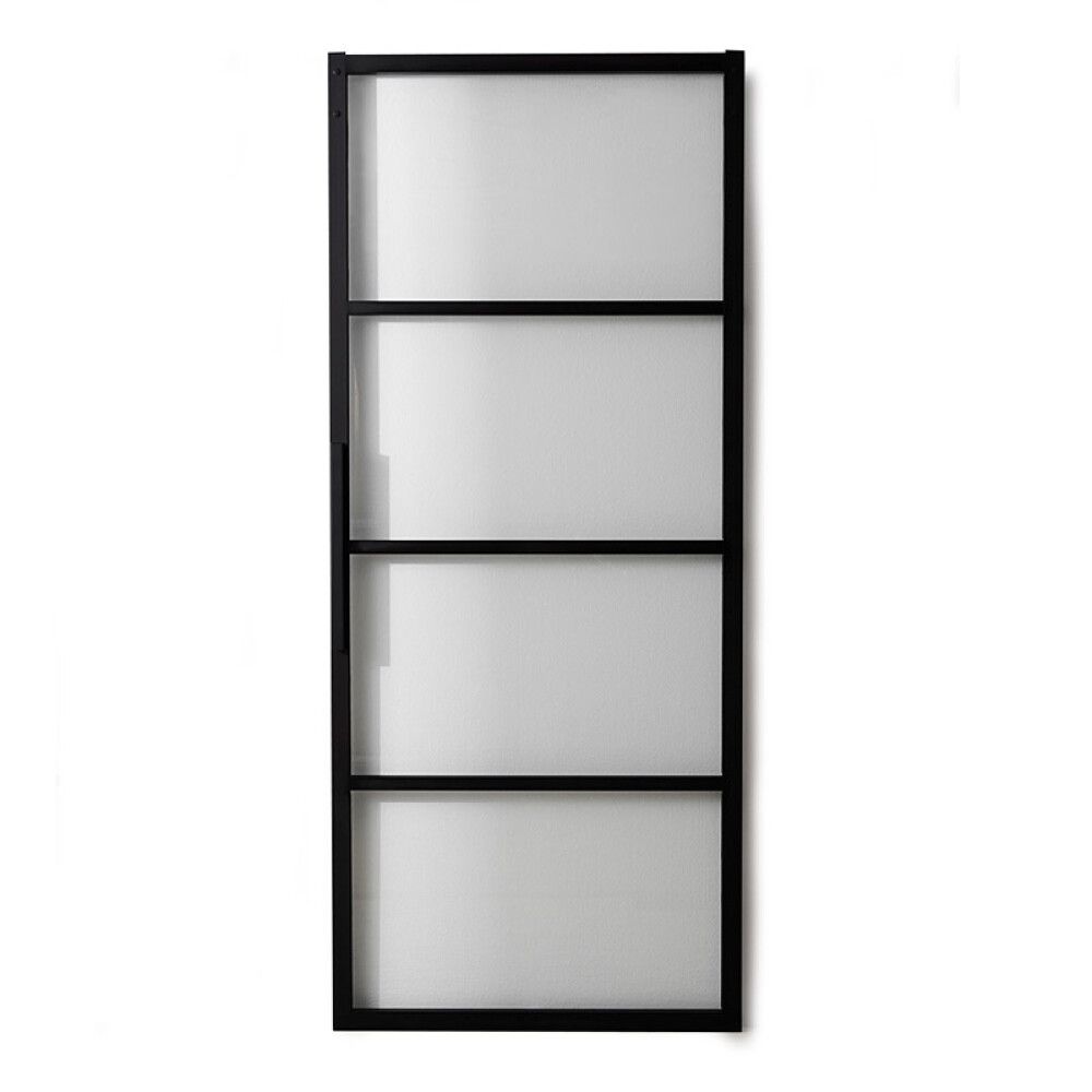 Rennihurð 900x2133 mm Habo Square glass