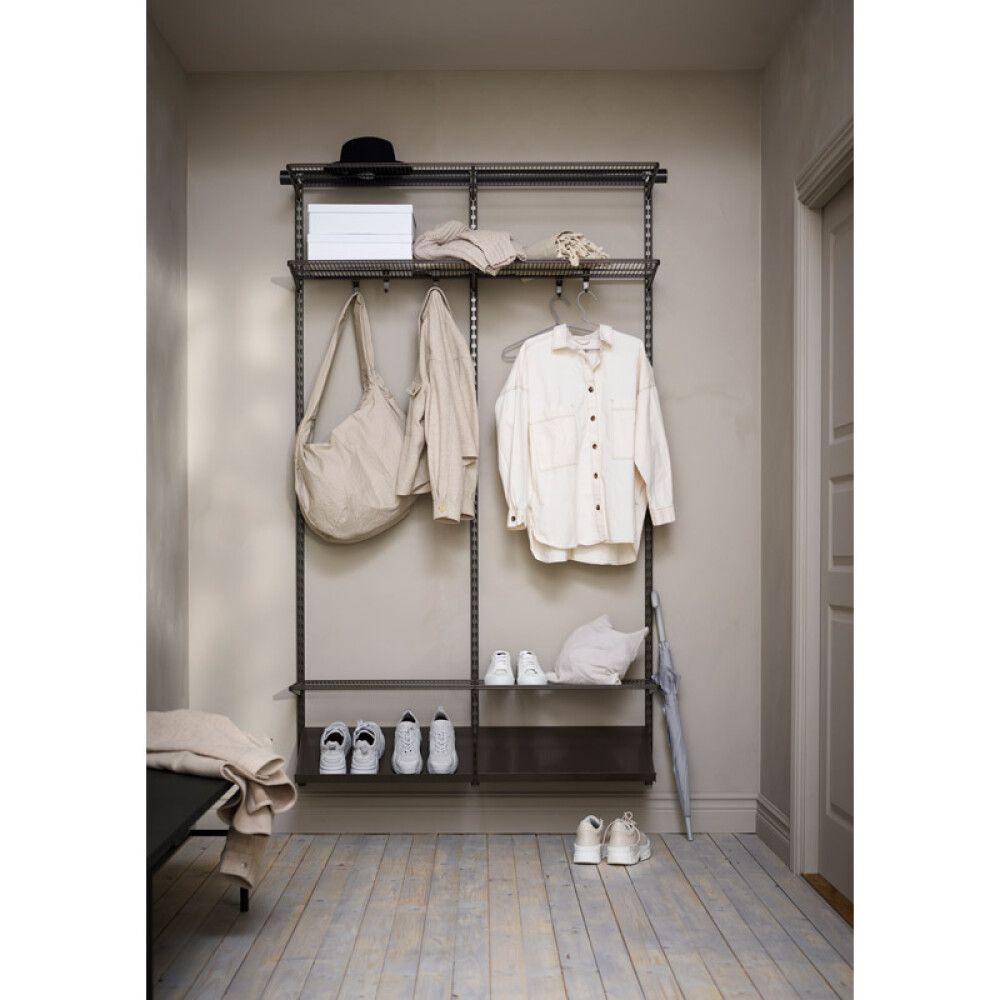 Karfa fyrir Elfa hillukerfi 431x10x80 mm brún