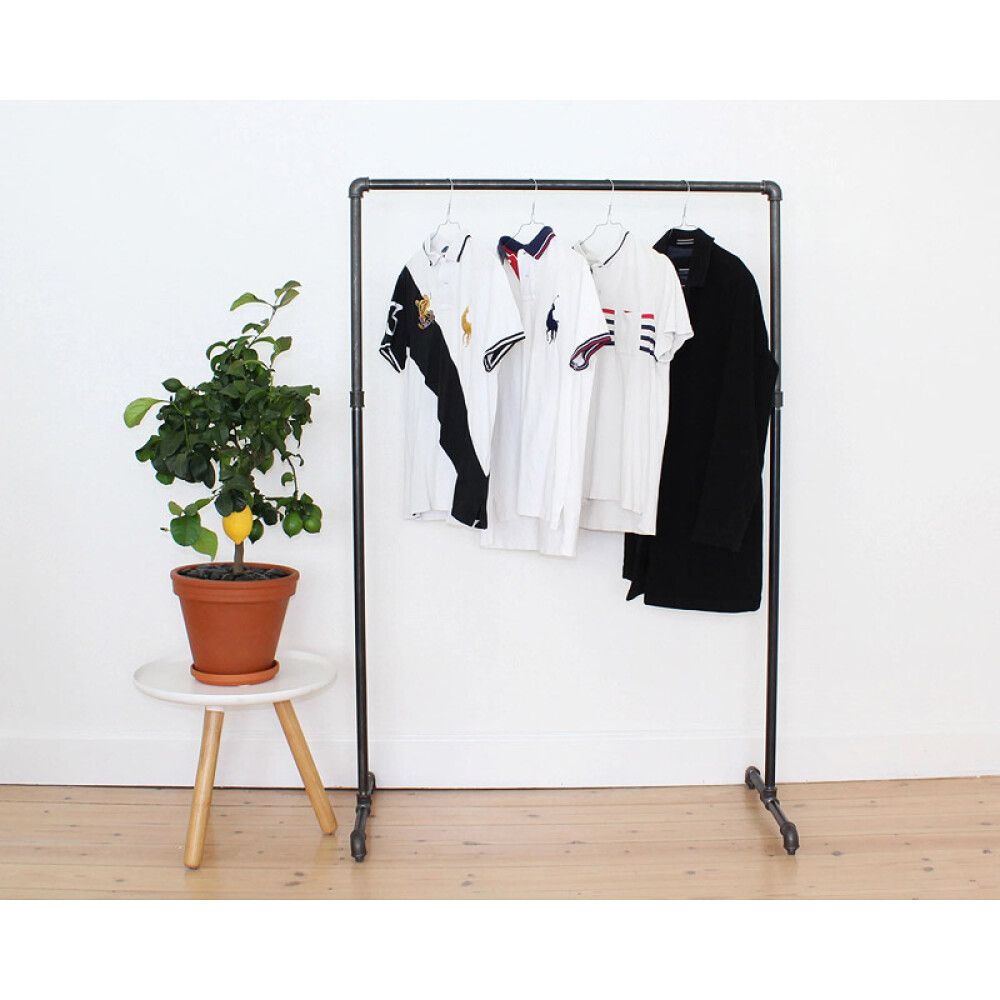 Fataslá 108x50x160 cm Simple Racks Newark svört