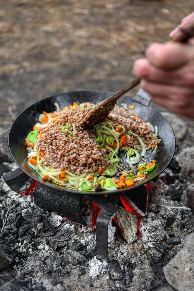 Steypujárnspanna Ø28 cm Petromax smíðajárn