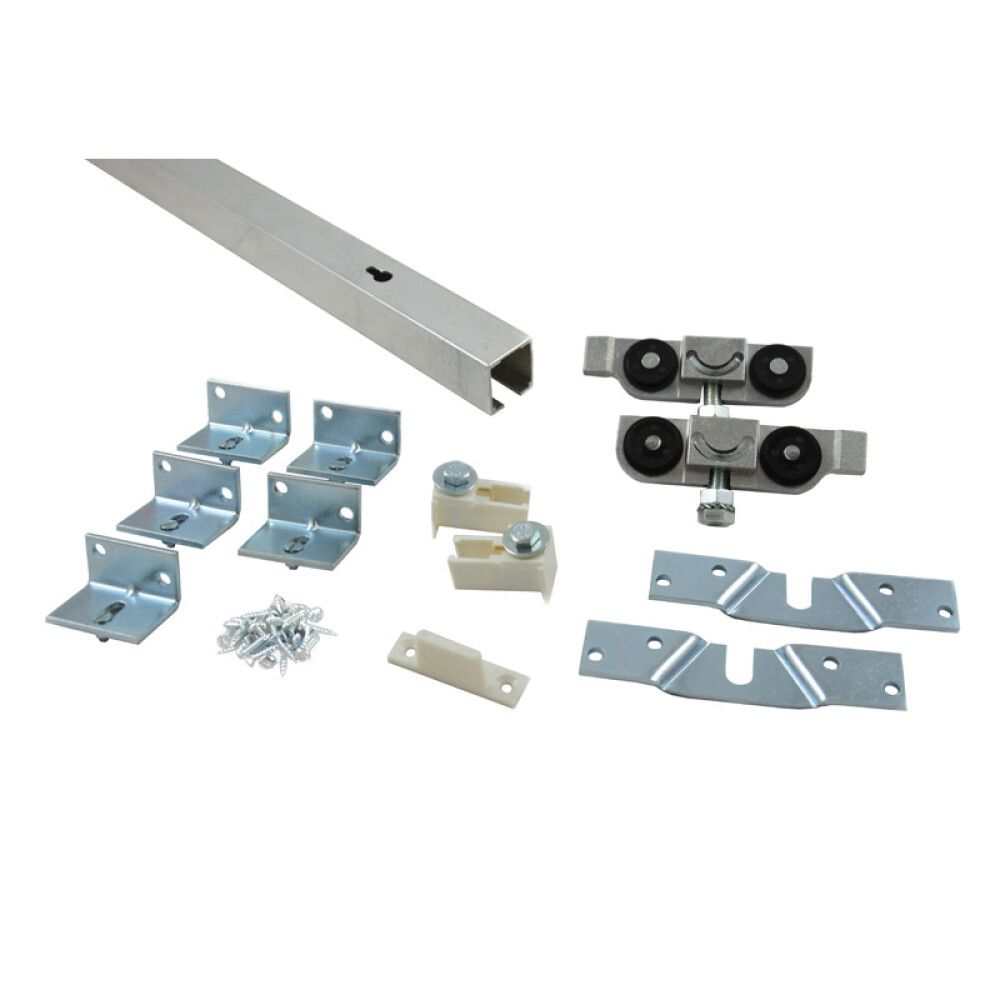 Rennihurðabraut 1900 mm hámark 80 kg