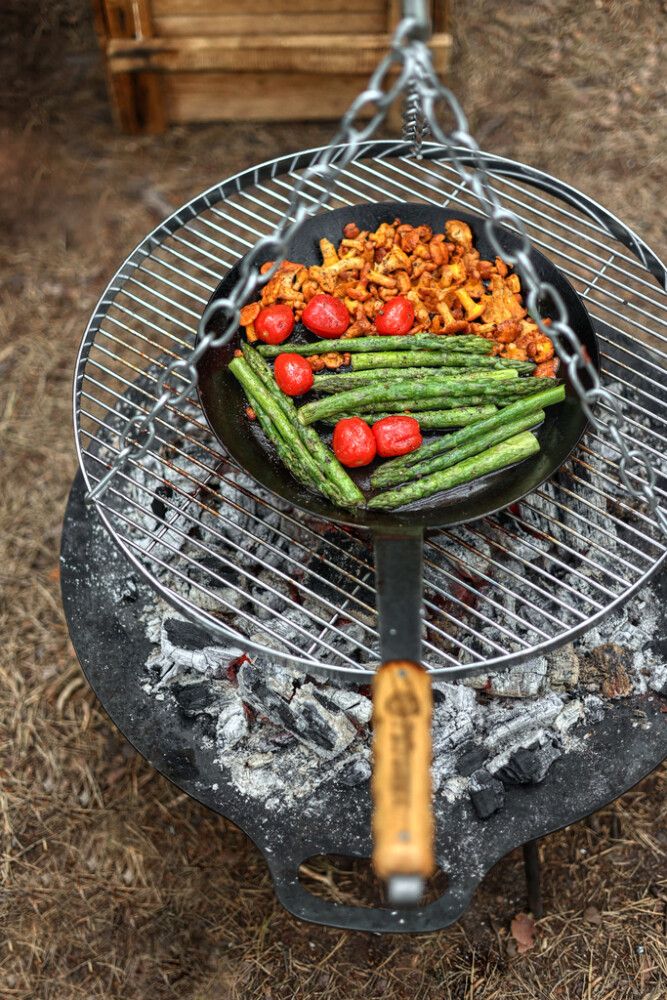 Grind fyrir eldstæði ryðfrítt stál Petromax