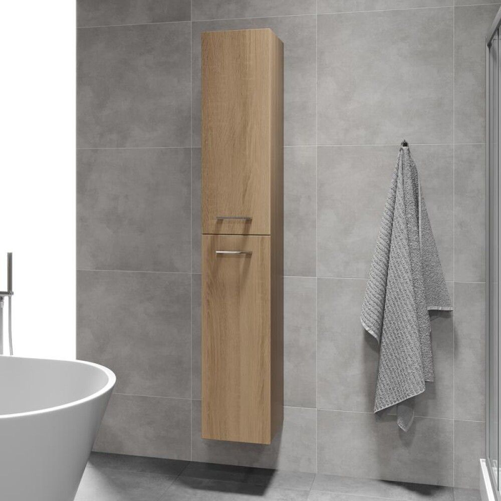 Háskápur 32x186x30cm Camden eik