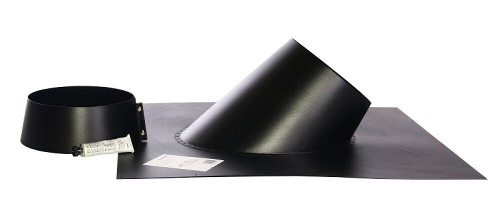 Þakstæði fyrir stromp galvaniseret 31-45° Aduro