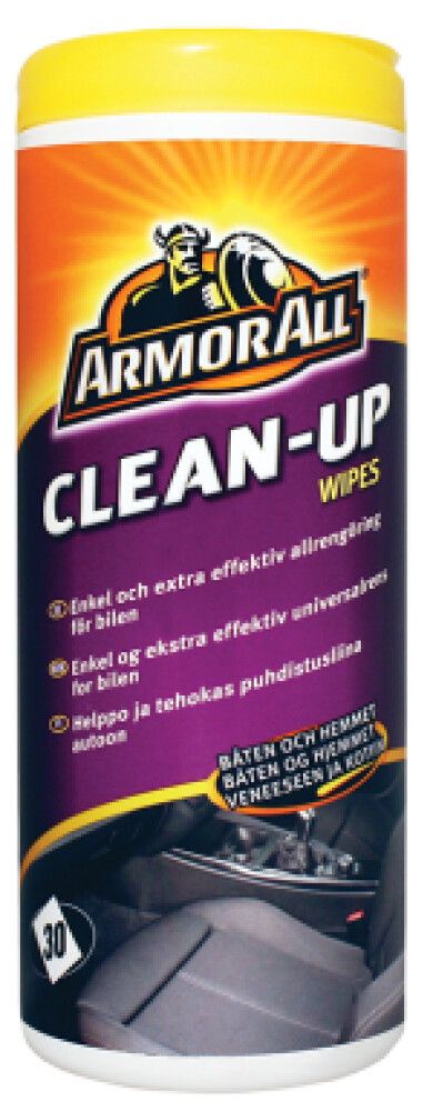 Hreinsiklútur Armor All Clean Up 30stk