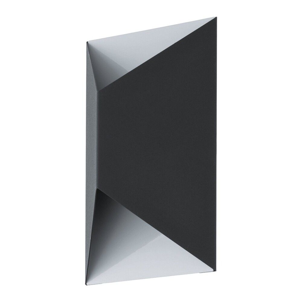 Veggljós LED Antracit 14x21 cm