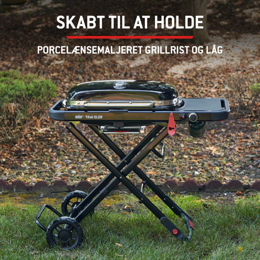 Gasgrill Traveler Stealth 1 brennari Weber