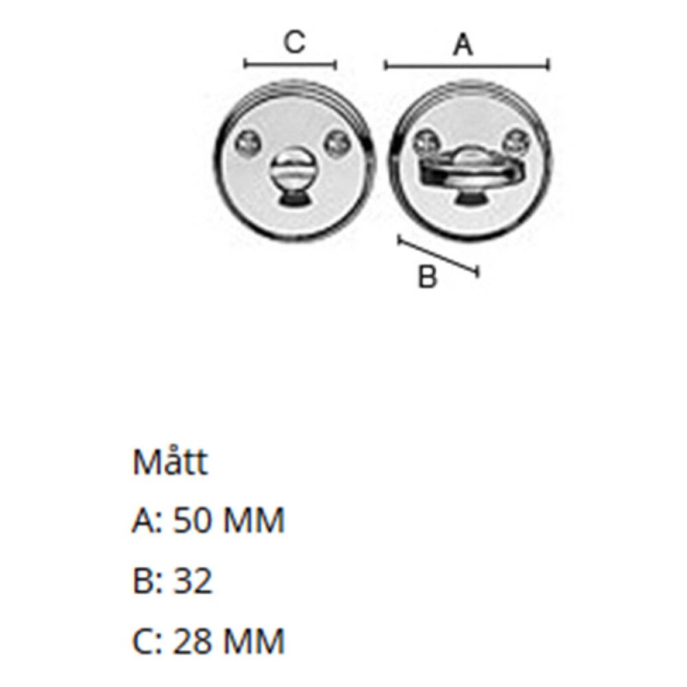 Snerill Beslagsboden B210KM matt króm