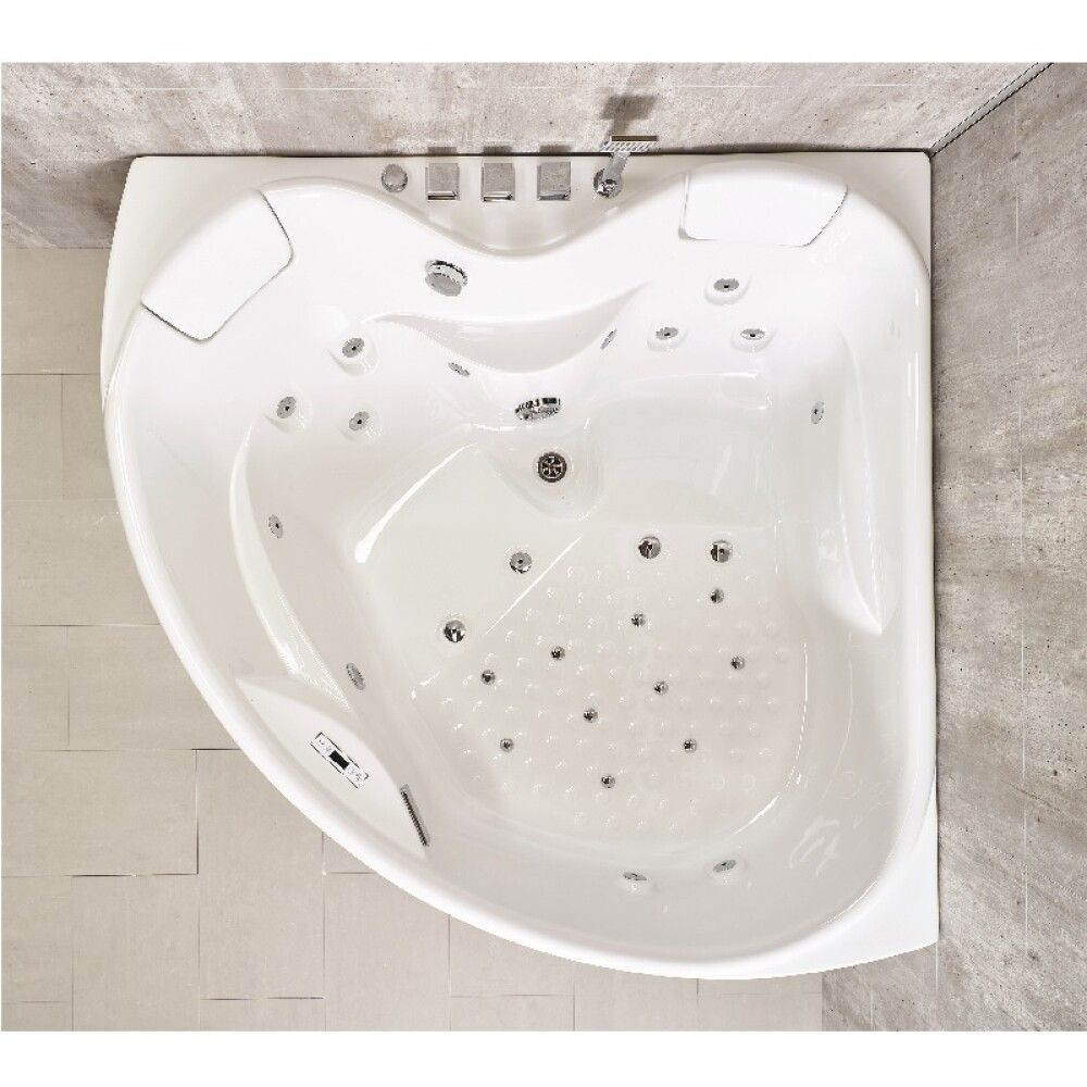 Nuddbaðkar Älvsborg 150x150x65 cm Camargue