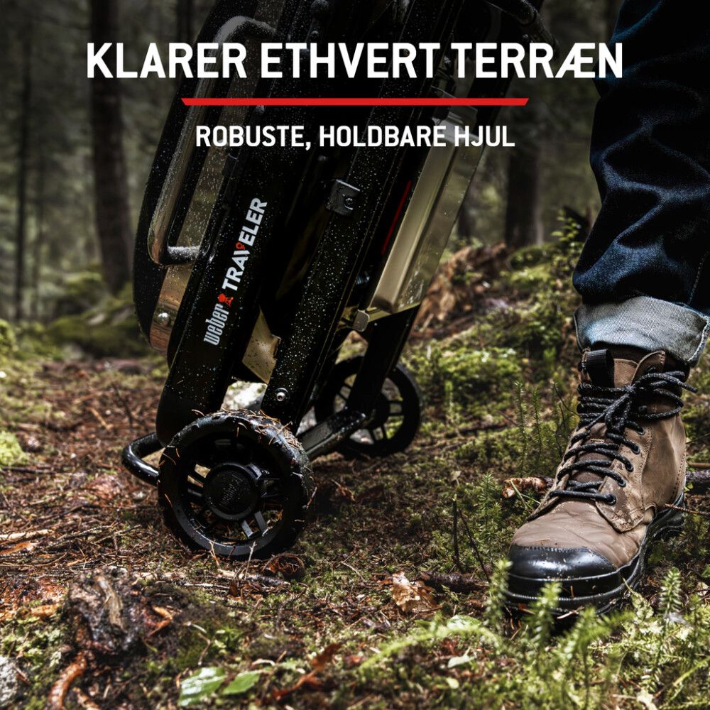 Gasgrill Traveler Compact 1 brennari Weber