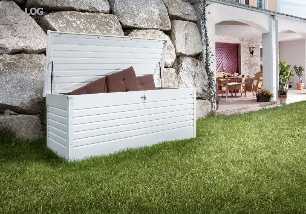 Sessubox 134 x 62 cm Leisuretime box 130 kvartsgrár