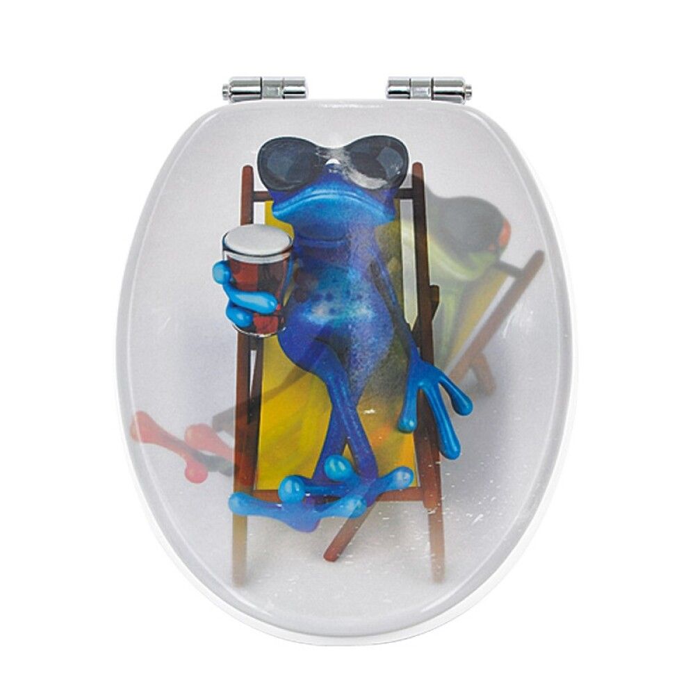 Salernisseta hæglokandi Froskur 3D 