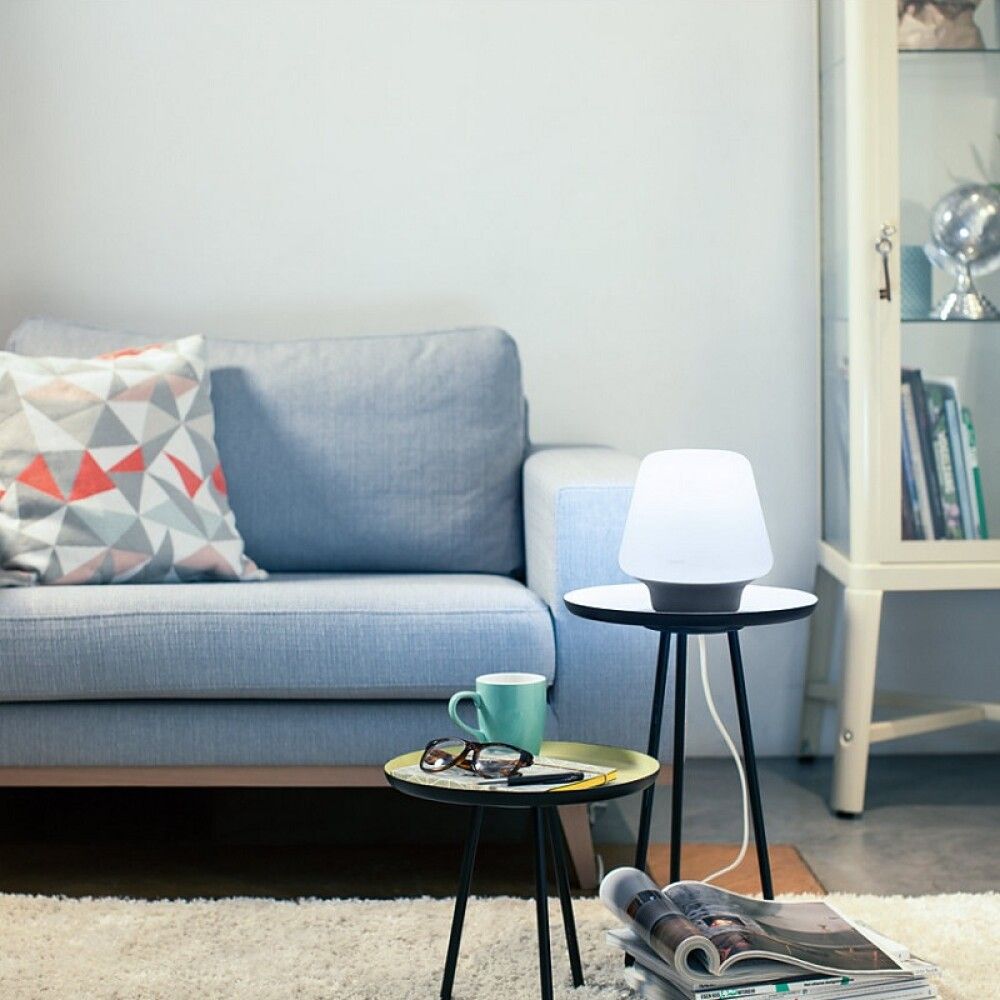 Borðlampi E27 Wellness með dimmer Philips Hue Ø18,6cm
