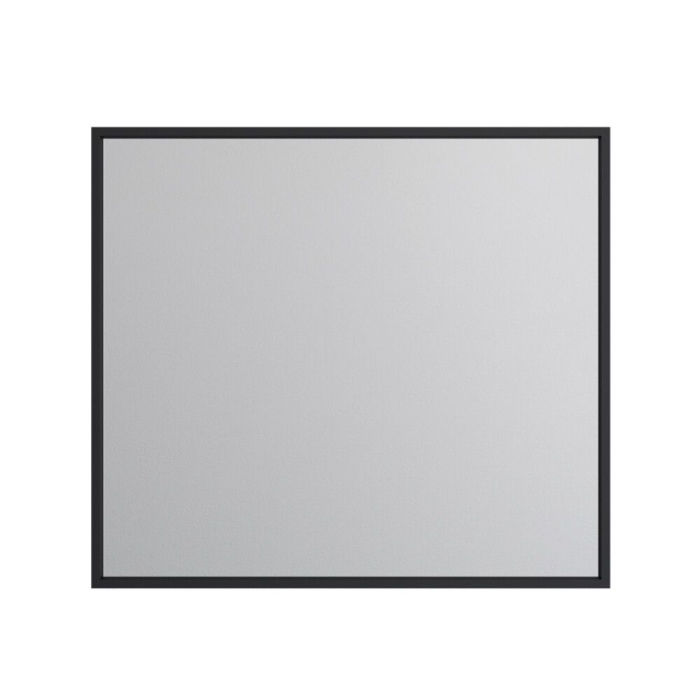 Spegill svartur rammi Svanholm Bogense  90x80 cm