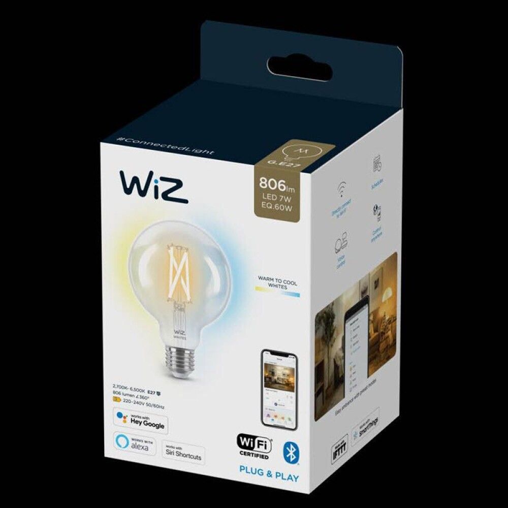 Snjallpera LED E27 6,7W