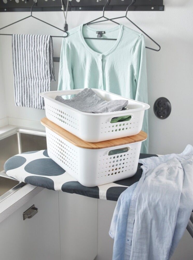 Lok fyrir körfu SmartStore bambus