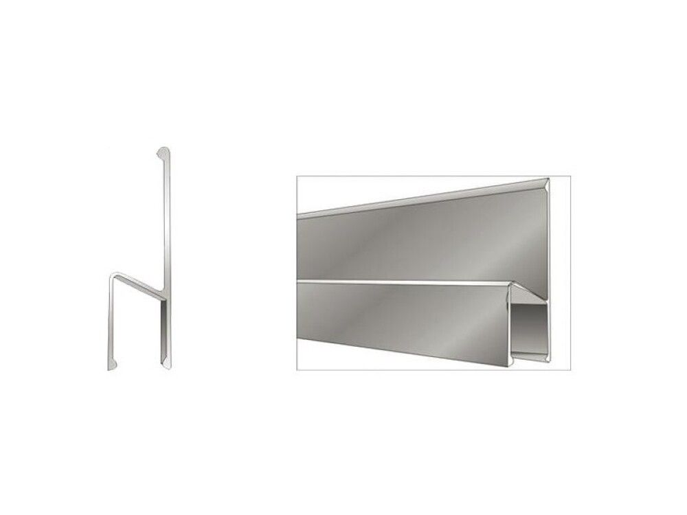 Réttskeið H-laga 120 cm Wisent ál