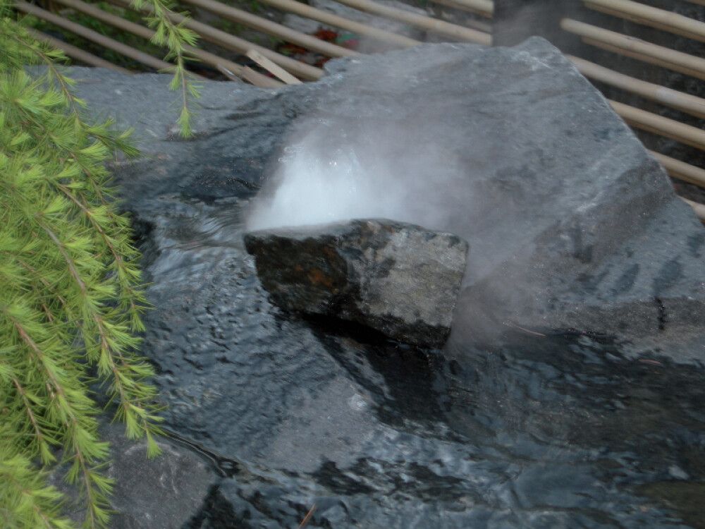 Þokuvél fyrir gosbrunn og tjarnir