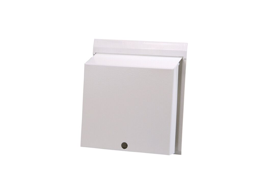 Veðurhlíf Ø98 mm hvít