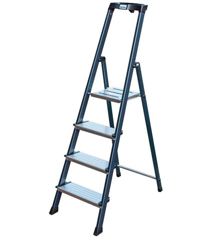 Áltrappa 4 þrep með vinnuborði Krause 1,6m