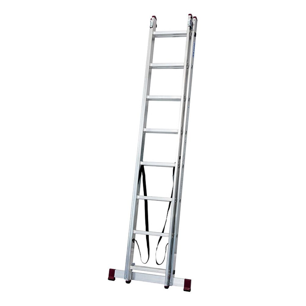 Álstigi og trappa 2x8 þrep Krause 3,9m