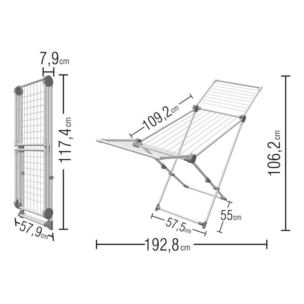 Þvottagrind Dry Maxi Artweger