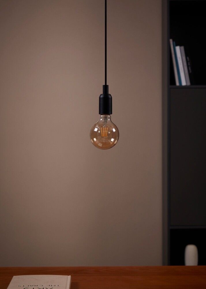 Vintage LED-pera kringlótt E27 4W frá Eglo