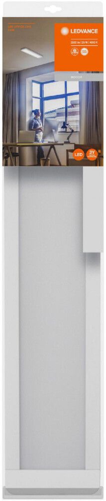 Loftljós LED 4000K Office Line 25W 60 cm