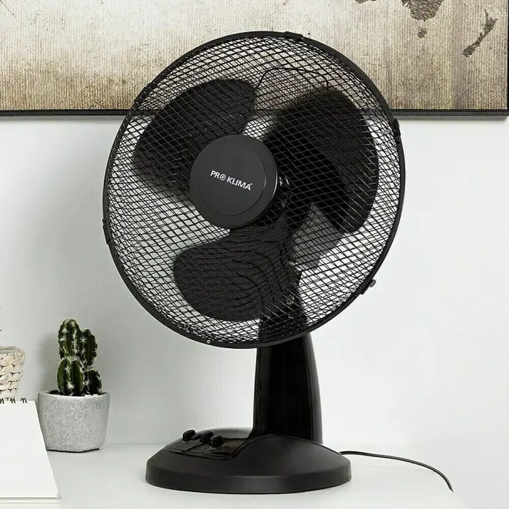 Borðvifta Ø30 cm ProKlima svört