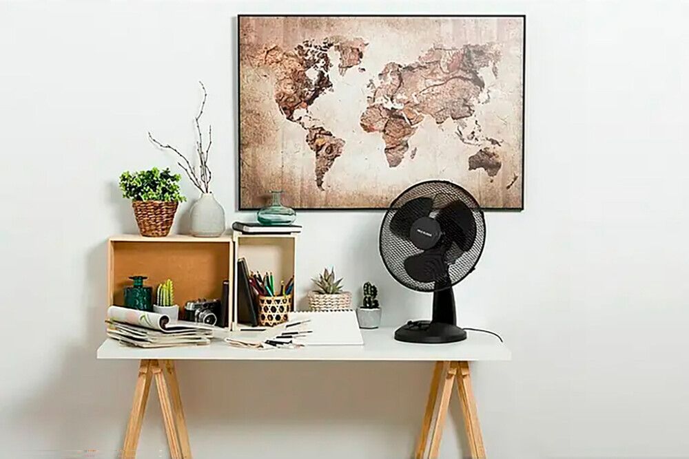 Borðvifta Ø30 cm ProKlima svört