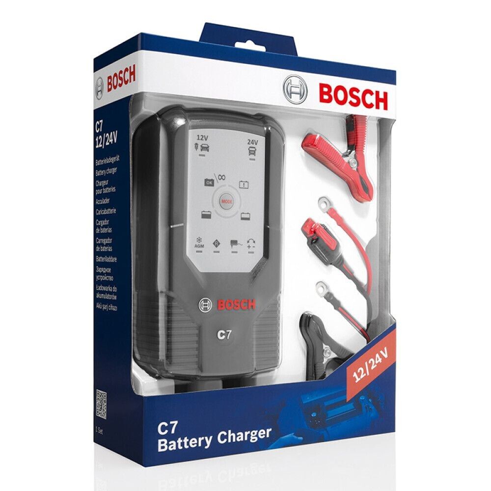 Hleðslutæki fyrir rafhlöðu 3,5A 12/24V Bosch