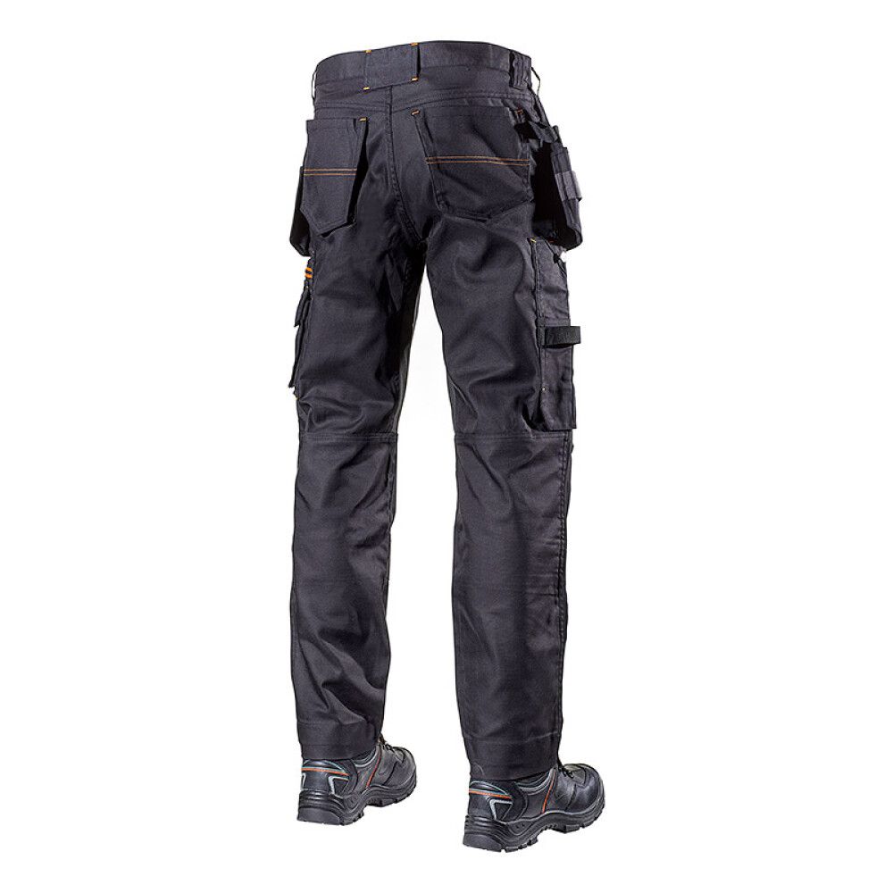 Vinnubuxur str. 46 svartar 1095PB