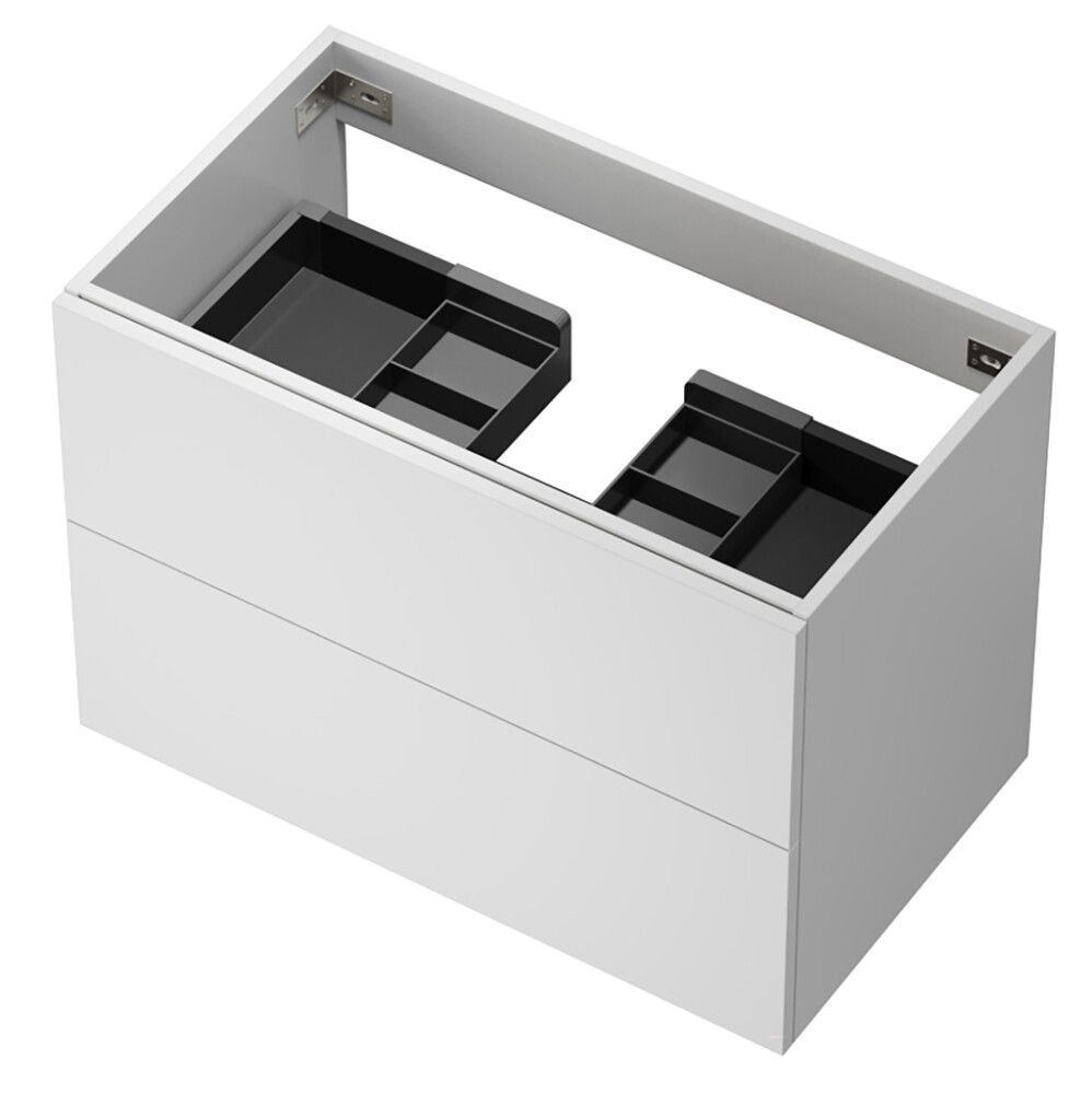 Handlaugarskápur 80x43x55cm Skärgård matt hvítur