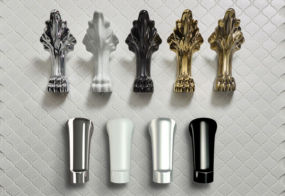 Baðkar frístandandi Camargue Siljan 160x75 cm svart