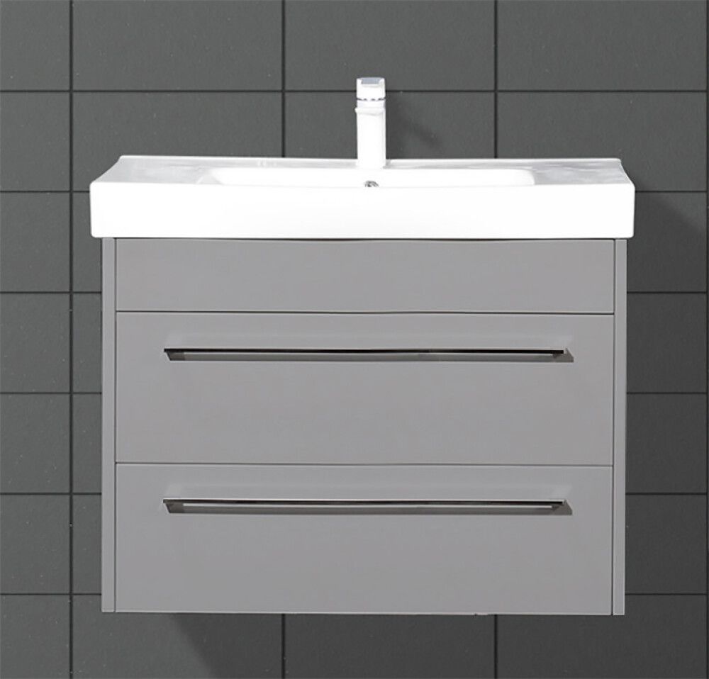 Handlaugarskápur 80cm Skärgård grár