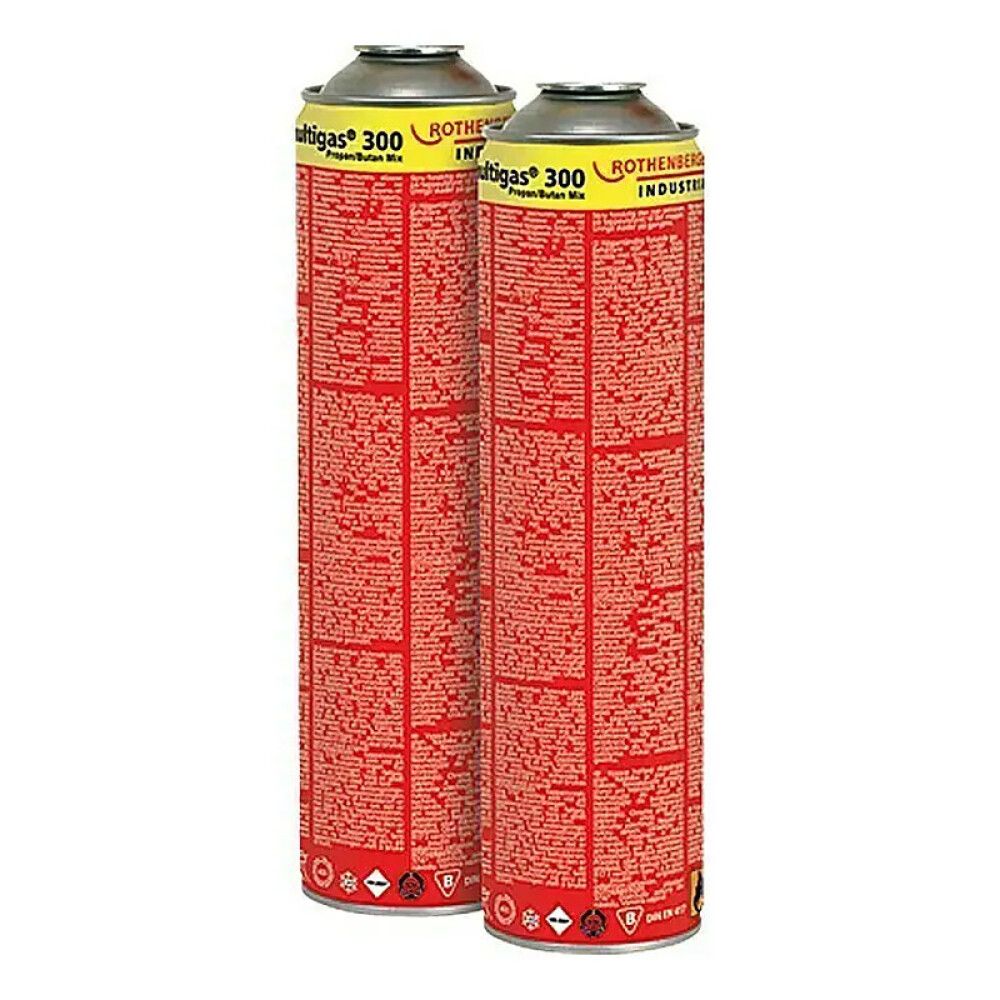 Gas fyrir Rothenberger brennara 2x300ml