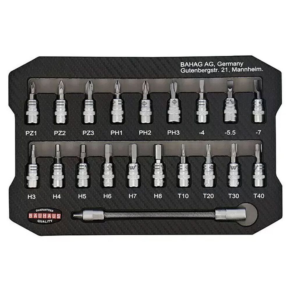 Topplyklasett 1/2" Winsent WIL 53stk 