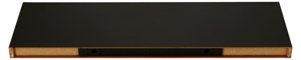 Hilla fljótandi 240x800x38 mm Regalux XL4 svört