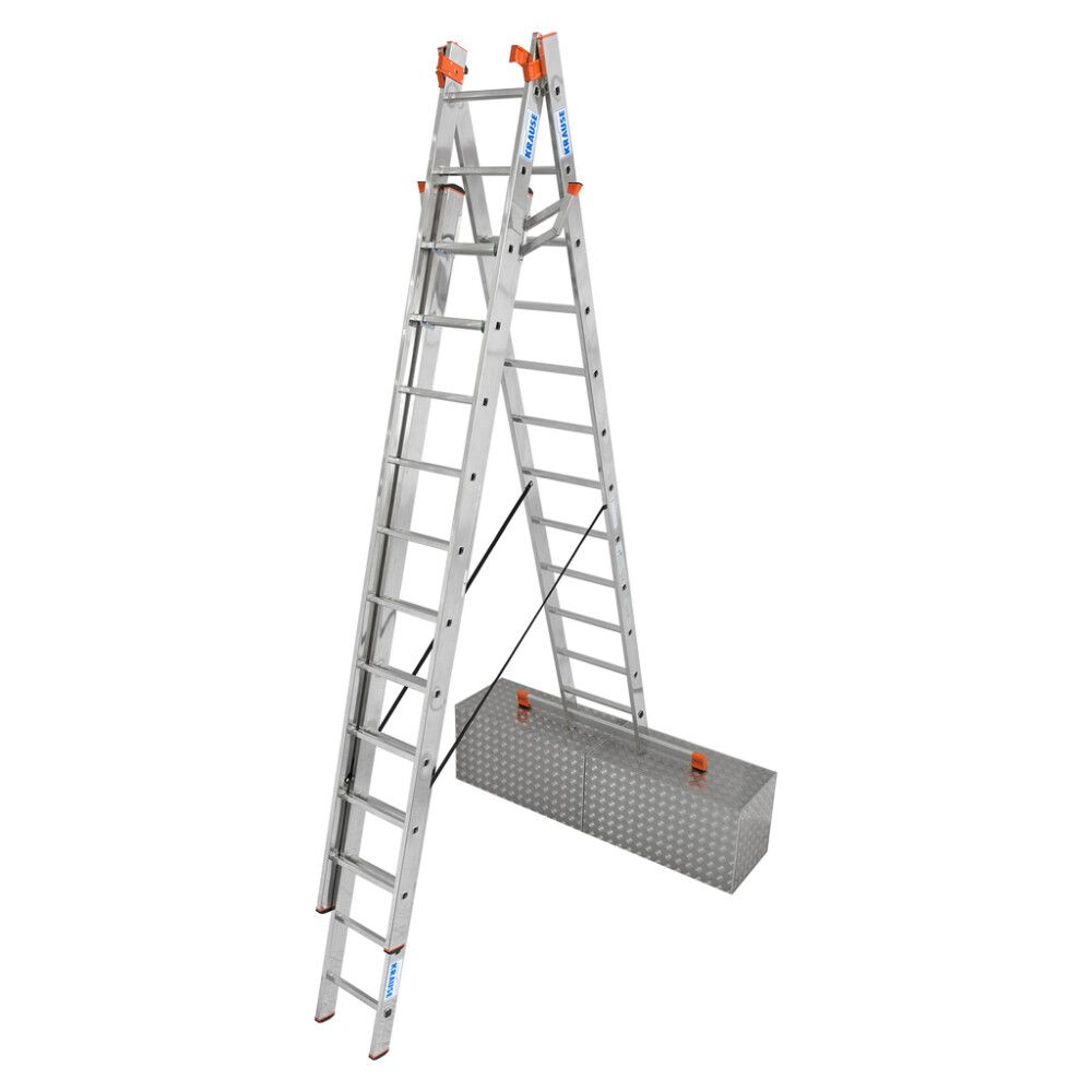 Álstigi og trappa 3x12 þrep Krause 8,6m