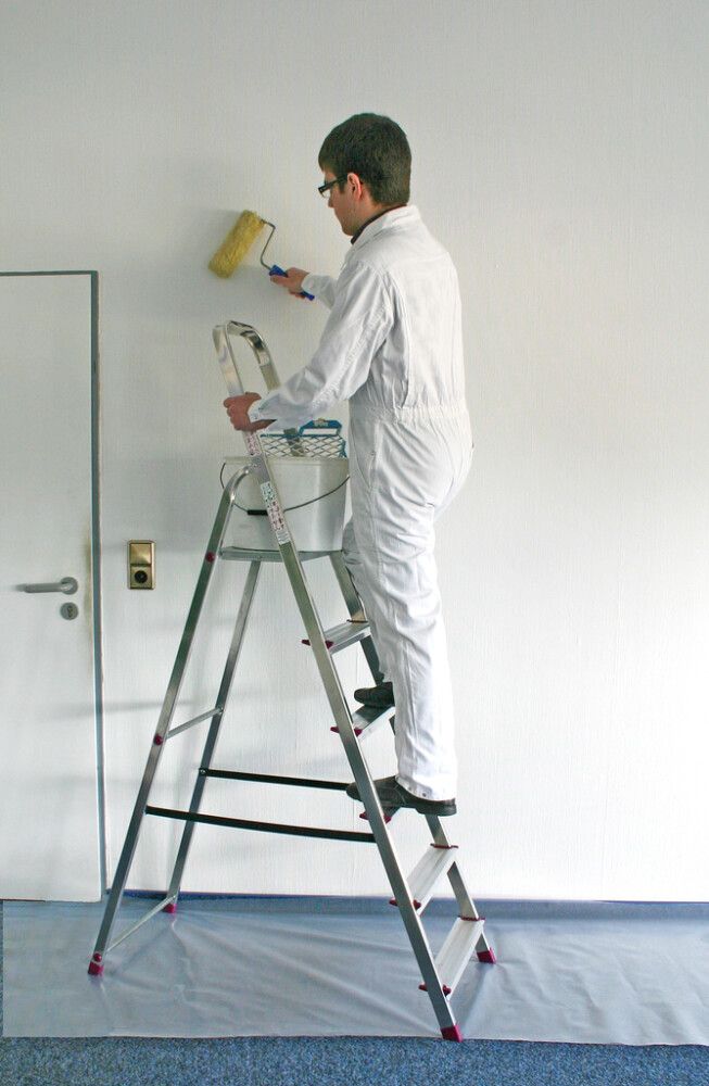 Áltrappa 6 þrep Stabilomat 1,95m