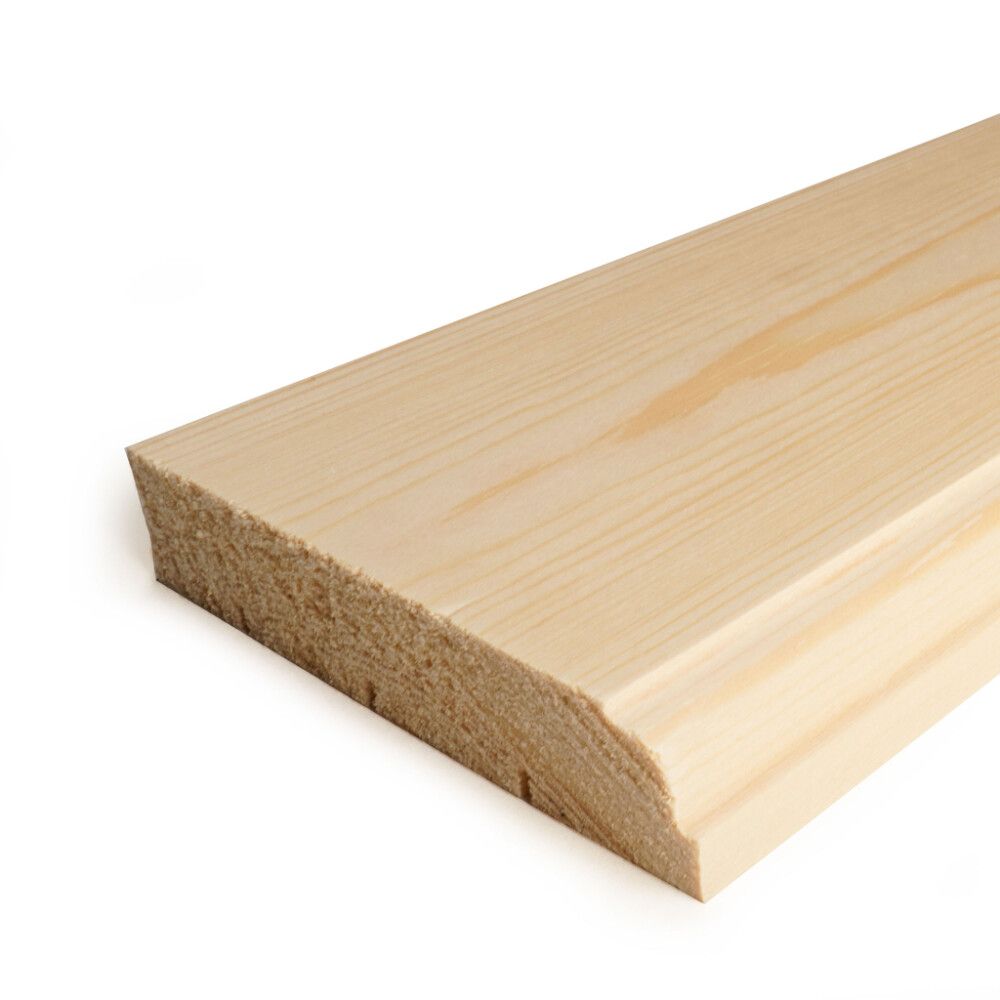 Gólflisti fura 3300x115x21mm 