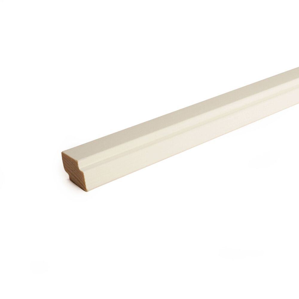 Kverklisti 3100x15x21 mm hvítur Frøslev