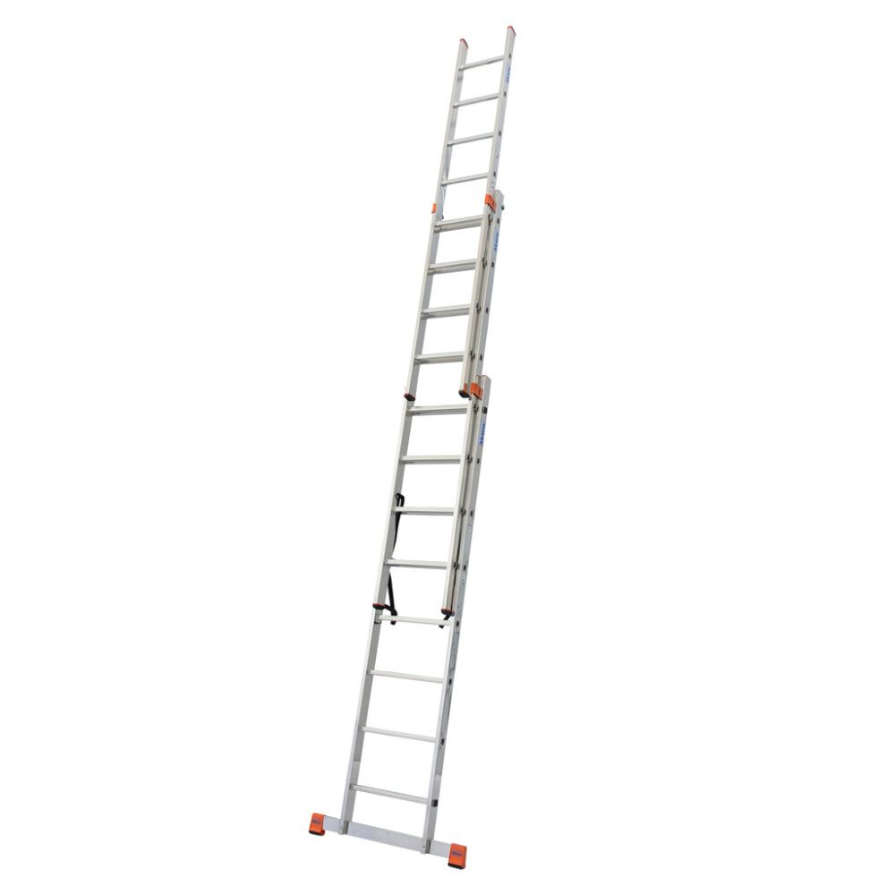 Álstigi og tröppur 3x8 þrep Krause 5,25m