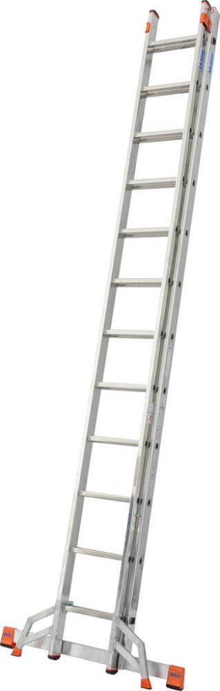 Álstigi 2x12 þrep Krause 6,05m