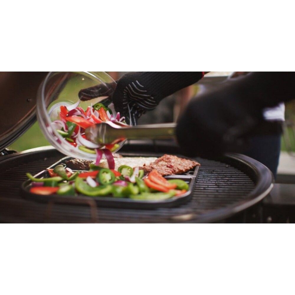 Kolagrill með gasuppkveikju Summit Kamado E6 Weber