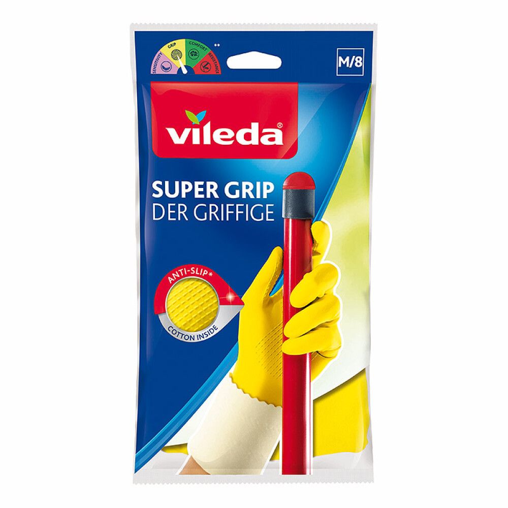 Gúmmíhanski str.L Vileda SuperGrip