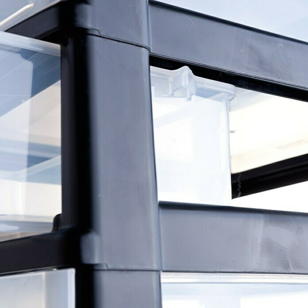 Skúffueining 6 skúffur á hjólum